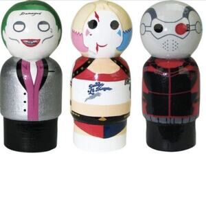 Bif Bang Pow! Justice League Batman Pin Mate Wooden Figure